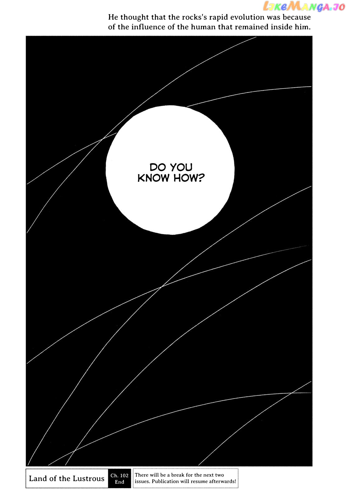 Land of the Lustrous, Chapter 102 image 19